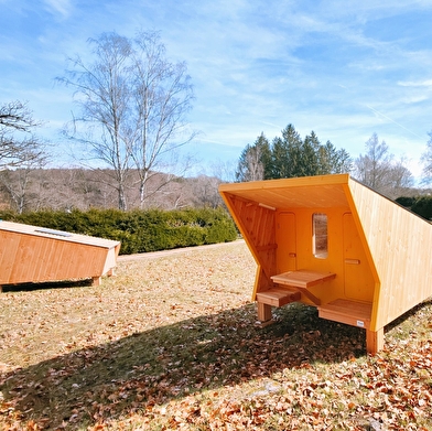 Location Cabane étape Jaune au Lac des Settons Morvan - ACTIVITAL