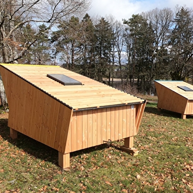 Location Cabane étape Jaune au Lac des Settons Morvan - ACTIVITAL