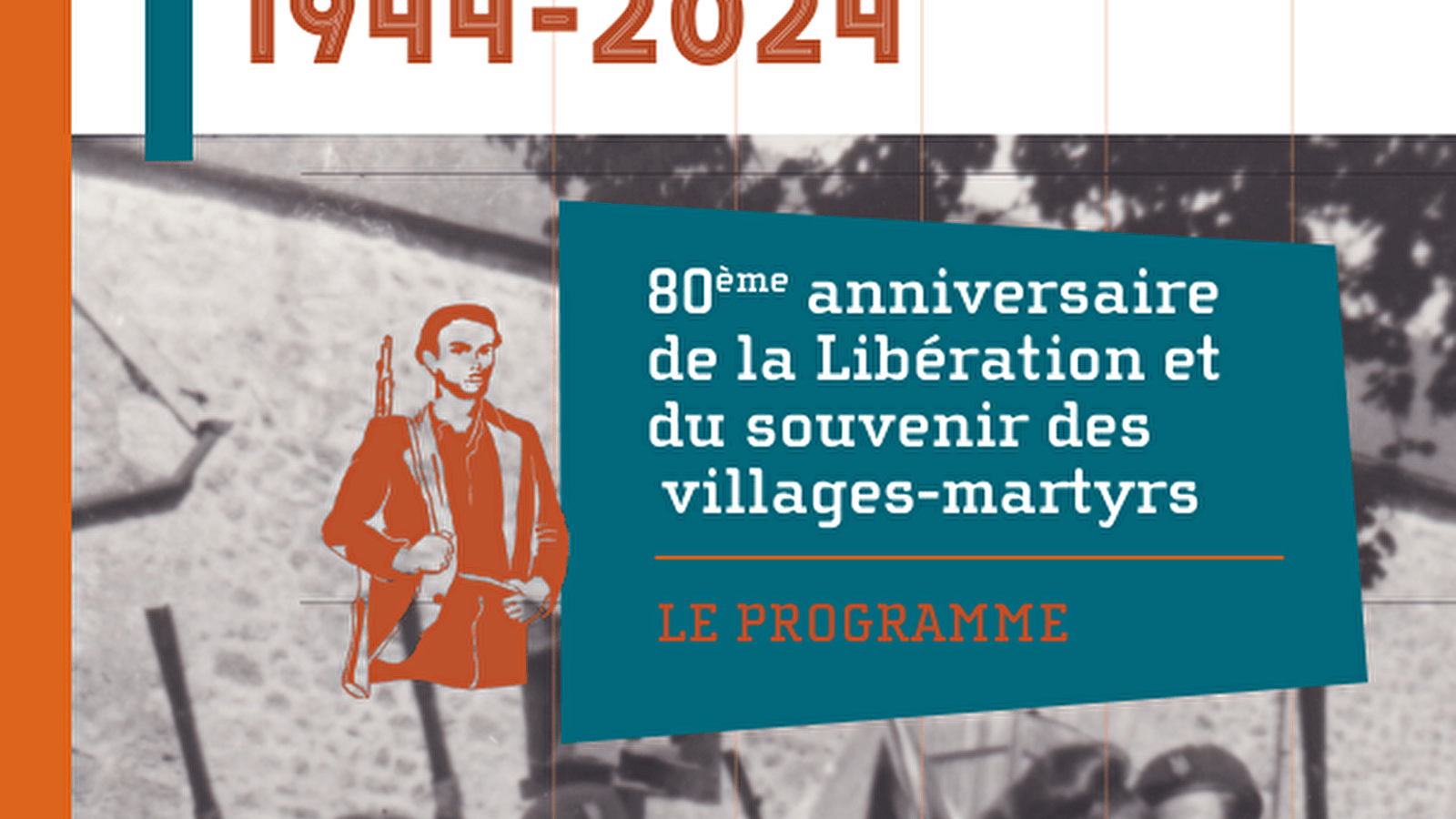 80ème anniversaire de la Libération et du souvenir des villages-martyrs en Morvan
